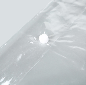 Clear <strong>Pvc</strong> Plastic <strong>Bed</strong> <strong>Sheet</strong>/towel Packing Storage Zipper Bag - Product Image 6