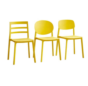 Sillas de Comedor Apilables de Plástico PP Coloridas de Estilo Nórdico Moderno para Cafetería y Restaurante - Product Image 2