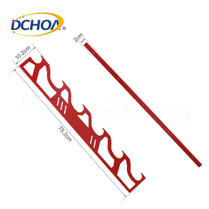 ที่แขวนม้วนไวนิลติดผนังแบบโมเดิร์น DCHOA ชั้นวางเก็บของและจัดแสดง - Product Image 4