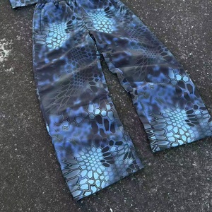 Custom Windbreaker Set Digital Printing Design High Quality Zip up Nylon Jackets and Nylon <b>Pants</b> Two Piece Windbreaker Tracksuit - Product Image 5