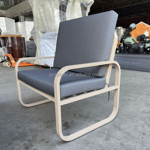 Ensemble de <span class=keywords><strong>table</strong></span> à manger extérieure de meubles de jardin de canapé en métal de patio commercial avec le <span class=keywords><strong>coussin</strong></span> imperméable - Product Image 3