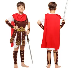 زي محارب روماني للأطفال, زي تنكري لحفلة الهالوين ، زي محارب روماني للفتيان الأسبارطي اليوناني