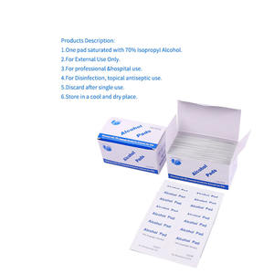 Toallitas Desinfectantes con <span class=keywords><strong>Alcohol</strong></span> Certificadas por la CE, Envueltas Individualmente, 65x30cm, Kits de Primeros Auxilios Médicos, Toallitas y Compressas de <span class=keywords><strong>Alcohol</strong></span> Premium - Product Image 3