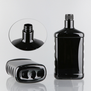 Đen Pet 1000ml 1L rỗng hóa chất dầu động cơ chai phun nhiên liệu chai với vít cap - Product Image 3