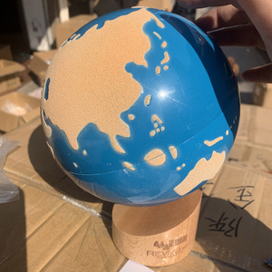 Giocattoli Montessori legno materiali geografia carta vetrata <span class=keywords><strong>globo</strong></span> - Product Image 3