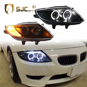 Accessori Auto SJC per <span class=keywords><strong>BMW</strong></span> <span class=keywords><strong>Z4</strong></span> <span class=keywords><strong>E85</strong></span>, Gruppo Fari 2003-2008, Aggiornamento Sistema di Illuminazione LED con Luci Diurne - Product Image 1