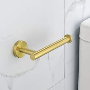 Ensemble de porte-serviettes double moderne à fixation murale en acier inoxydable 50-60 cm avec chauffage électrique, accessoire de salle de bain pour la maison - Product Image 5