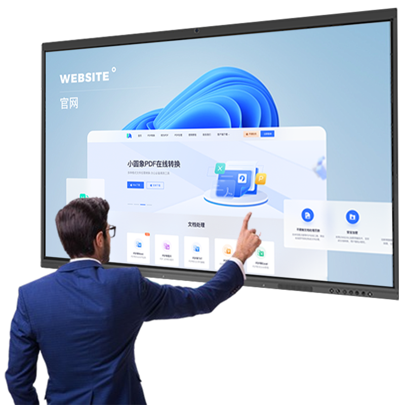 EDLA Certified Android Interactive Flat Panel Whiteboard for Education ...