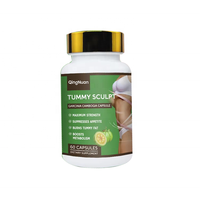 Capsules de vinaigre de cidre de pomme, 60 unités, complément alimentaire, emballage en bouteille pour les gammes de produits bien-être