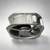 Ventilateur axial AC compact 200 mm W2E200-HH38-06 220 Volts 64W 2550 tr/min longue durée de vie extérieur pour borne de recharge de VE personnalisable
