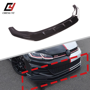Spoiler avant monobloc noir brillant pour Volkswagen <span class=keywords><strong>Golf</strong></span> MK7 MK7.<span class=keywords><strong>5</strong></span> GTI R-Line <span class=keywords><strong>GTD</strong></span> 2013-2020, le plus vendu. - Product Image 4