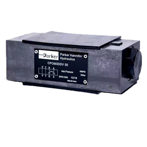 Vanne de commande directionnelle hydraulique Parker CPOM2BBV57, bloc de vanne en fonte, pression de maintien 350 bars - Product Image 3