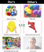 Kits de Décoration de Fête d'Anniversaire Thème Super-Héros Personnalisés avec Bannière d'Anniversaire, Décorations de Gâteau et Grands Ballons en Aluminium