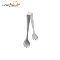 Pince à glaçons en acier inoxydable Mini pinces à servir les aliments pour café Bar Buffet Outils de cuisine