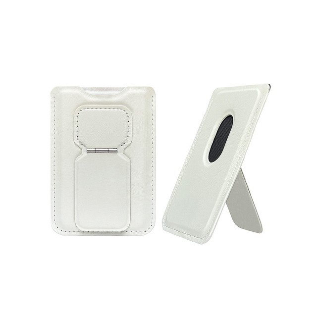 High Quality Foldable PU Leather Magnetic Phone Stand Holder Magnet Card Bags Case Magnetic Wallet for Phone