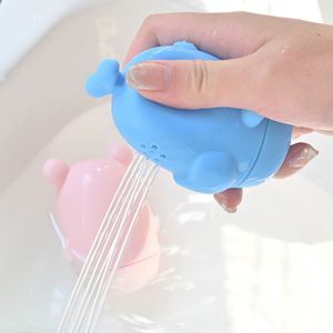New Design Silicone Children Spray Water Toy Cartoon Animals Shower Bath Toys for <b>Kids</b> 0-4 Years - Product Image 3