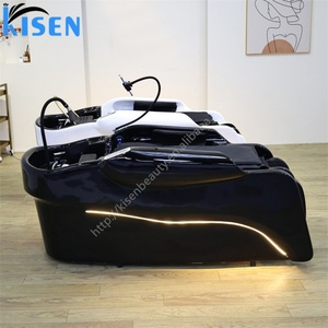 KISEN Comfortable Electric Massage Lay Down Chair Washing Salon Shampoo <b>Bed</b> Water Therapy Massage Head Spa Shampoo <b>Bed</b> - Product Image 3