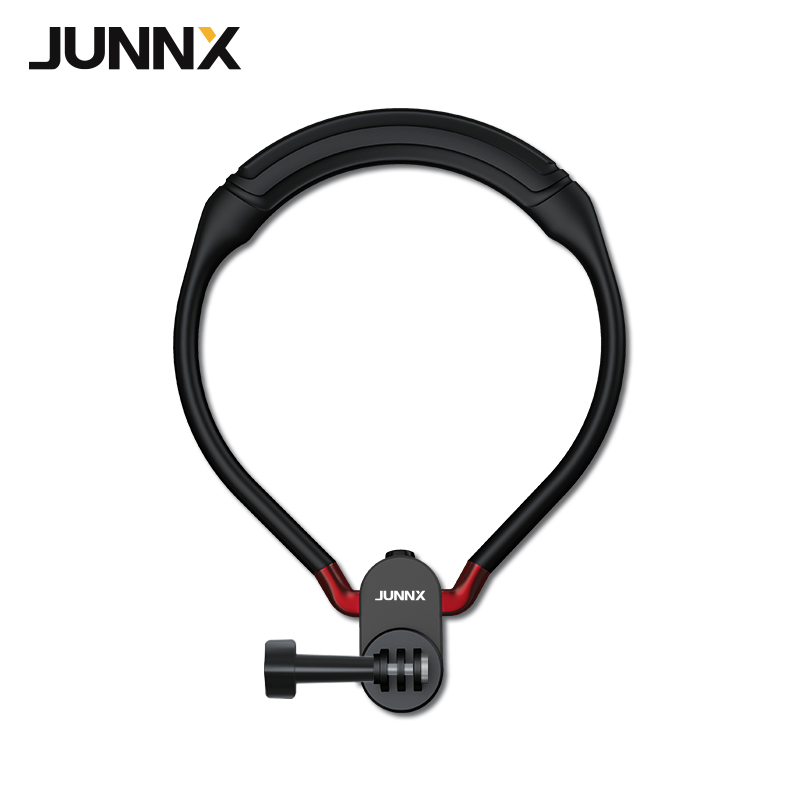 Аксессуар для экшн-и спортивной камеры Junnx с пользовательским логотипом, Новый U-образный держатель для шеи Go Pro, крепление для GoPro 10 9 8 7 6 5 4, крепление для мобильного телефона