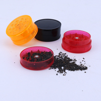 Broyeur à tabac en plastique de 59 mm, broyeur personnalisé pour épices sèches et herbes, accessoires pour fumeurs