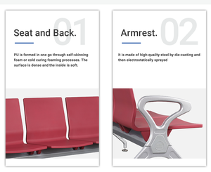 <span class=keywords><strong>Sillas</strong></span> <span class=keywords><strong>de</strong></span> <span class=keywords><strong>Espera</strong></span> Comerciales Modernas <span class=keywords><strong>de</strong></span> Cuero PU Naranja <span class=keywords><strong>de</strong></span> Lujo <span class=keywords><strong>para</strong></span> Áreas <span class=keywords><strong>de</strong></span> Recepción <span class=keywords><strong>de</strong></span> Hospitales y Clínicas - Product Image 5