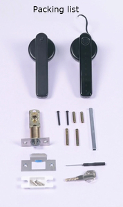 Serrure de porte numérique intelligente à déverrouillage à une touche, en alliage de zinc, déverrouillage par empreinte digitale, WiFi, pour porte en bois, intérieur/extérieur, porte d'entrée - Product Image 3