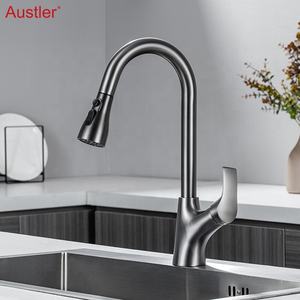 Grifo de agua fría y caliente de cocina extraíble 3 en 1 moderno Grifo de fregadero de cocina de dibujo - Product Image 6