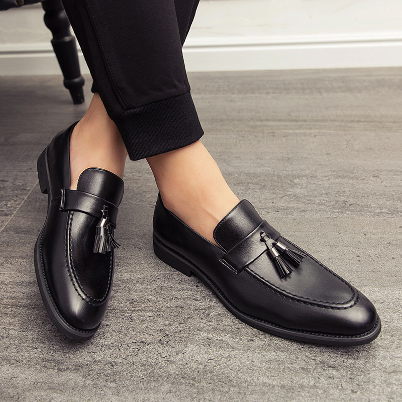 Men's Dress Shoes - Stylish & Durable Soft Pu Leather