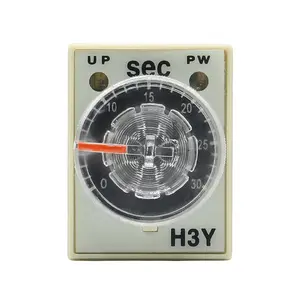 JOYELEC H3Y-2 Timer Relay 0-30S Delay Relay AC 220V IC Time 50/60Hz