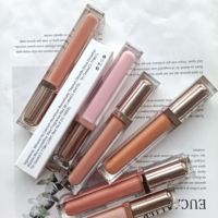 Fournisseurs en Gros de Maquillage Cosmétiques Gloss à Lèvres Marque Blanche Logo Personnalisé Gloss Transparent Végane Résistant à l'Eau