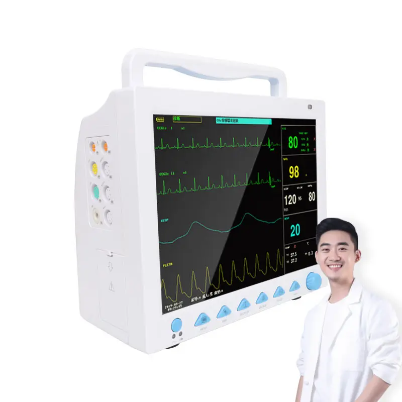 CONTEC CMS8000 Ecg Spo2 Màn Hình Bệnh Nhân Nibp 6 Màn Hình Bệnh Nhân Multipara Màn Hình Bệnh Nhân Đa Thông Số Cms8000