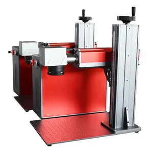 20w 30w fiber laser engraving marking machine laser engraver machine to add names on stainless steal water bottles