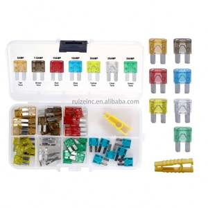 50 piezas SUV camión RV Micro hoja fusible kit clasificación 5A7.5A10A15A20A25A30A - Product Image 1