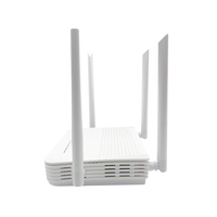 ZIKUN ZC-530NX6 ONU XG-PON de Modo Dual, AX3000 Wi-Fi 6, 4GE, 1POTS, EasyMESH, Módem Router de Fibra Óptica, IPTV, 5 Años de Garantía