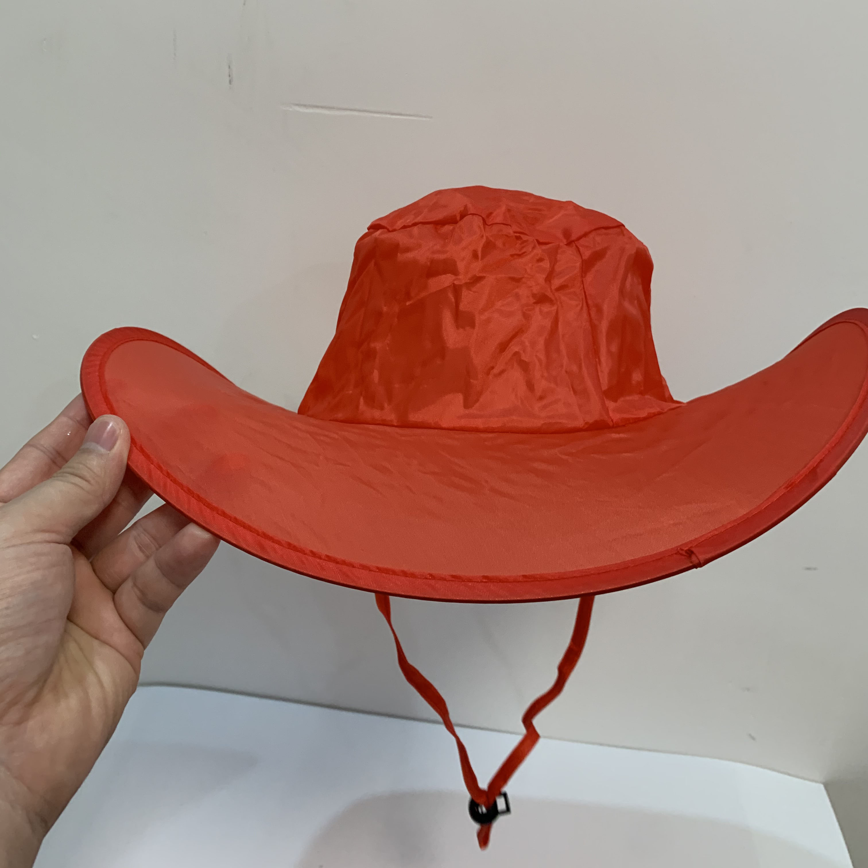 Ковбойская шляпа с логотипом на заказ, складная нейлоновая шляпа из полиэстера, складная ковбойская шляпа