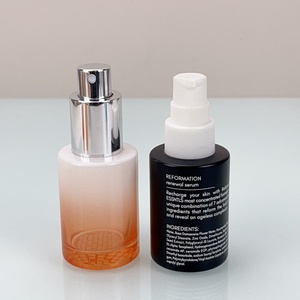 ขวดเซรั่มบำรุงผิวแบบกำหนดเองคุณภาพสูง ดีไซน์ไหล่เรียบ ขนาด 10 มล. 20 มล. 30 มล. ขวดแก้วแบบหยด - Product Image 5