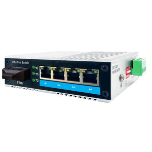 محول شبكة صناعي CF FIBERLINK CF-PY1024GM-2 بـ 5 منافذ، سرعة 10 جيجابت في الثانية، ألياف مزدوجة 1310 نانومتر، 1SC، 4 منافذ POE، مسافة 2 كم، يدعم VLAN وQoS - Product Image 5