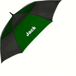 Extra Large 54/60/68 Inch Semi-Automatic Open Golf Umbrella Oversize Double Canopy Windproof Luxury Straight Business <b>Gift</b> - Product Image 3