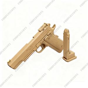 Pistol Mainan Listrik 1911 7MM Soft Burst Ball Bullet Blaster Splatter Safe untuk Permainan CS, Bermain di Luar Ruangan, Latihan, Hadiah Ulang Tahun - Product Image 3