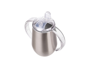 PYDLife 10oz 300ml argento in acciaio inox sottovuoto Tumbler bambino sublimazione tazze Sippy latte tazze <span class=keywords><strong>con</strong></span> <span class=keywords><strong>beccuccio</strong></span> - Product Image 3