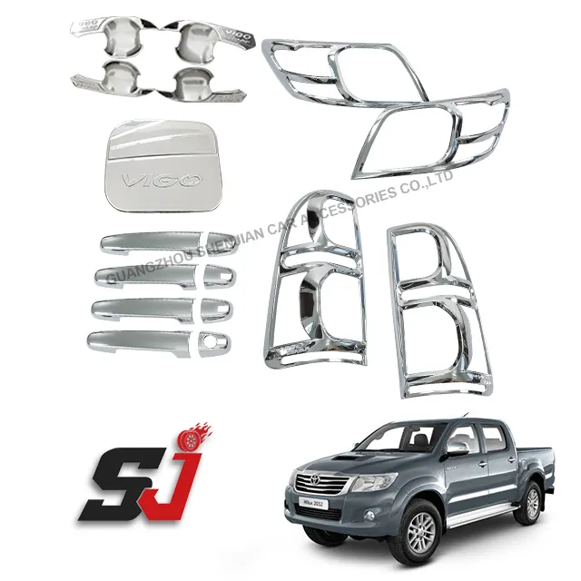 Fabriek Directe Verkoop Auto Reserve Chrome Onderdelen Accessoires Geschikt Hilux Vigo Champ Body Kits