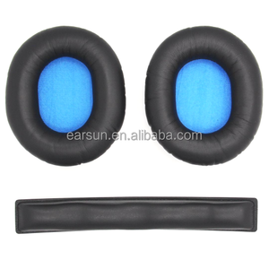 Cojín de diadema de repuesto suave de entrega rápida para <span class=keywords><strong>Sennheiser</strong></span> HD8 HD 8 <span class=keywords><strong>DJ</strong></span> HD6 MIX <span class=keywords><strong>auriculares</strong></span> esponja reparación Partsr parte - Product Image 6