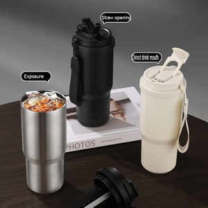 25oz Stainless Steel Vacuum Insulated Tumbler with <b>Straw</b> <b>Lid</b> Leakproof Travel Coffee Mug Portable Gift <b>Cup</b> for Office Outdoor - Product Image 6
