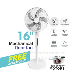 Tùy chỉnh 16 \ "bệ đứng nhà fan hâm mộ điện tầng thường vụ fan hâm mộ cho phòng ngủ nhựa bệ Fan - Product Image 1