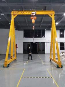 Meilleur prix, meilleure qualité, grue portative à portique 3 tonnes, composants PLC, hauteur de levage 5m - Product Image 3