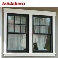 Landsharp Fenêtres insonorisées à double vitrage personnalisées Australie avec gril Fenêtres en verre design français pour les maisons