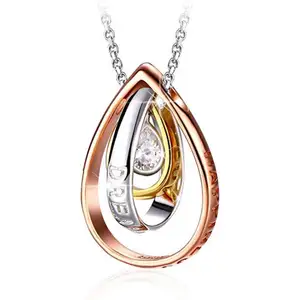 Pendant Necklaces, Drop Necklace Engraved Dream With 925 Sterling