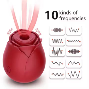 Vibrateur suceur Rose, jouet sexuel pour femmes, stimulateur vaginal, clitoridien et des mamelons, vibrateur point G, jouets sexuels pour <span class=keywords><strong>couples</strong></span> adultes - Product Image 4