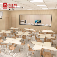 MINYI OFFSET Bureau d'étude et chaise pour collégien, Bureau d'étudiant, Table individuelle