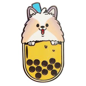 เข็มกลัดโลหะเคลือบคุณภาพสูง ออกแบบโลโก้ตามสั่ง ผลิตจากโลหะผสมสังกะสีเคลือบเงา สำหรับตกแต่งเสื้อผ้า - Product Image 4