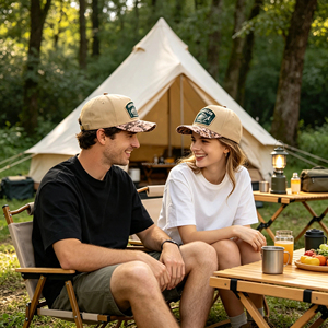 <span class=keywords><strong>Gorra</strong></span> de Béisbol de Algodón de 5 Paneles con Logotipo Bordado Personalizado, Diseño Popular Nuevo y en Oferta, Transpirable, Color <span class=keywords><strong>Beige</strong></span> y Verde, con Letras en Dos Tonos - Product Image 4